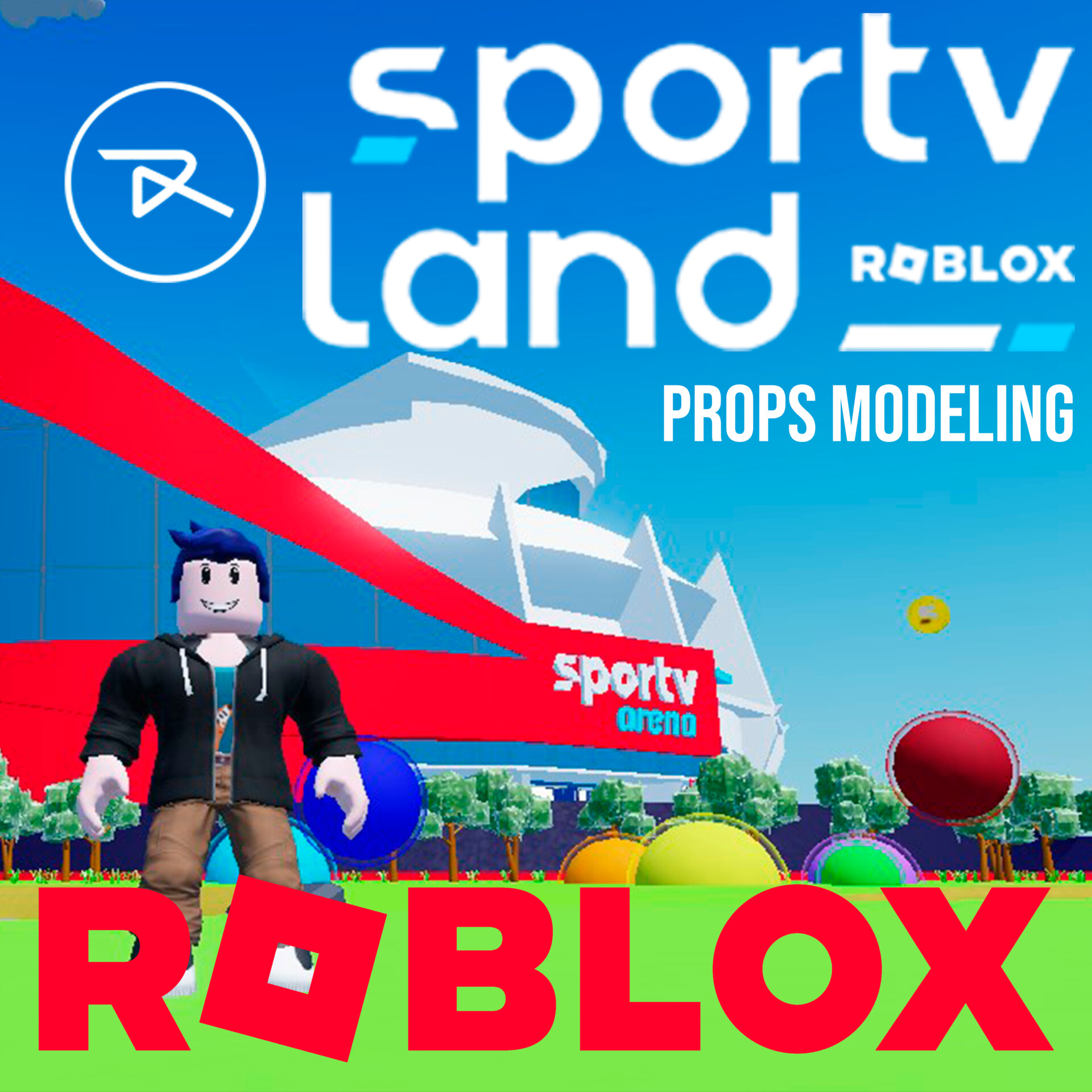 ArtStation - ROBLOX 'SporTV LAND' - Props